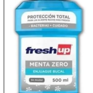 ENJAGUE BUCAL FRESH UP ZERO ALCOHOL MENTA 250 ML