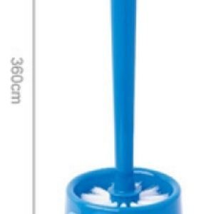 CEPILLO PLASTICO PARA INODORO CON BASE PROTECTORA AILEDA