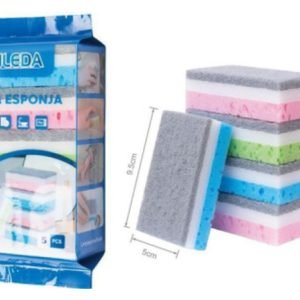 FIBRAESPOJA DE COLORES MULTIUSO X5 UNIDADES AILEDA