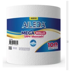 TOALLA PAPEL MULTIUSO ALEDA MEGA 6ROLLOS*100M AILEDA