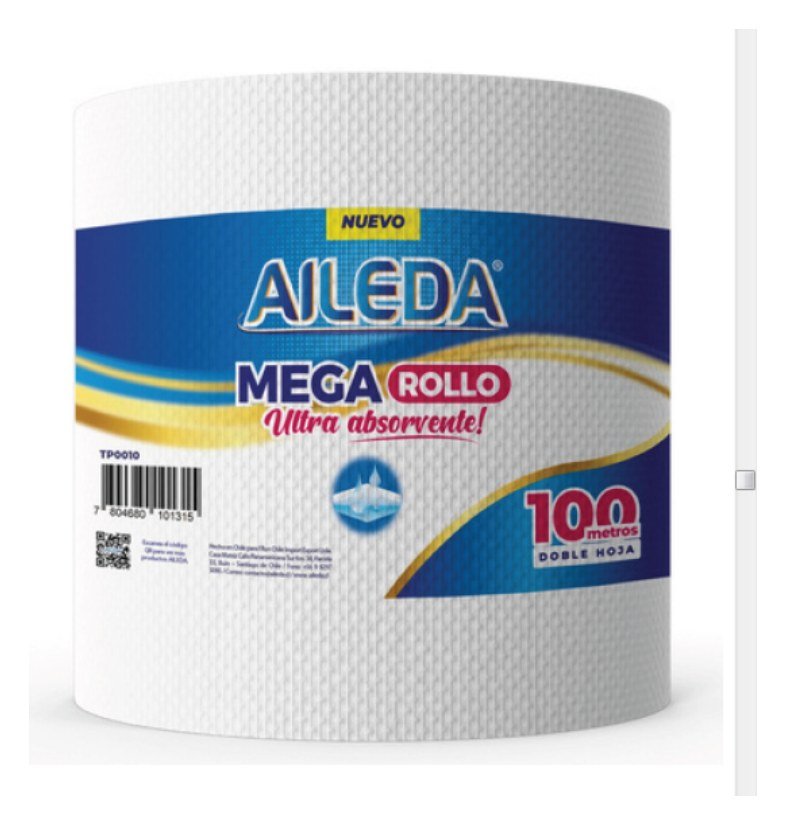 TOALLA PAPEL MULTIUSO ALEDA MEGA 6ROLLOS*100M AILEDA