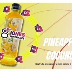 BEBIDA HIDRATANTE BIONX8 1 LT COCO Y PIÑA DISPLAY X 6 UND
