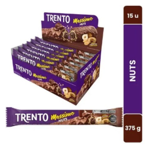 TRENTO MASSIMO NUTS 8 DISPLAY X 15un 375gr