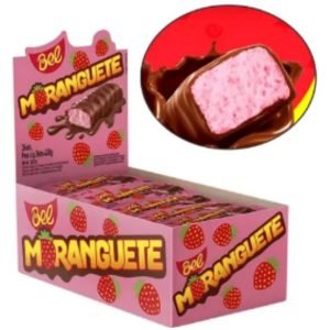 BOMBOM BEL MORANGUETE 13G 12 DISPLAY X 36un 468gr