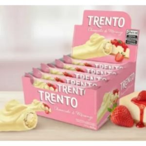 TRENTO CHEESECAKE FRUTILLA 8 DISPLAY X 16un 464gr