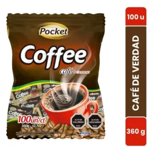 CARAMELO CAFE POCKET BOLSA 24 X 100 UND