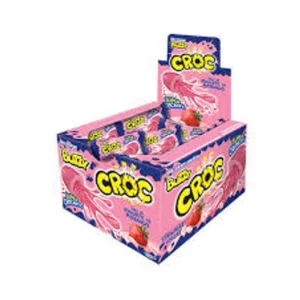 CHICLE BUZZY CROC YOGURT FRUTILLA 20 DISPLAY X 40 UND
