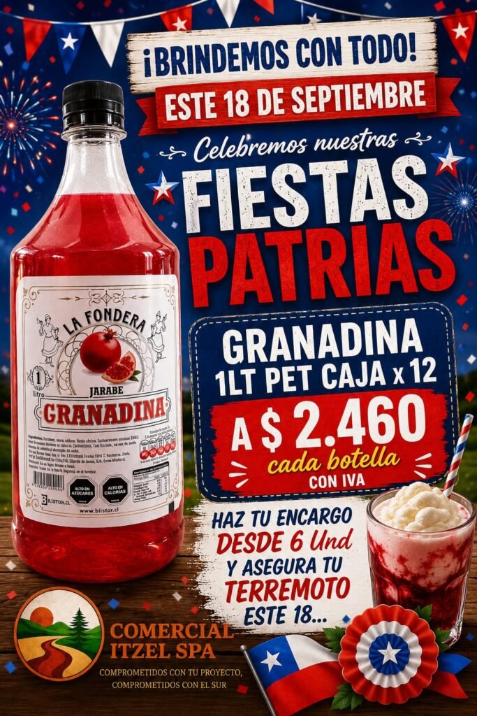 GRANADINA LA FONDERA 1 LT