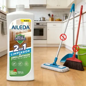 LIMPIADOR DE PISO FLOTANTE 2 EN 1 AILEDA 900ML