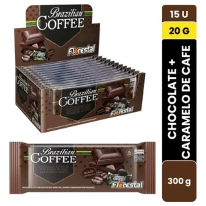 TRENTO FLORESTAL CAFE BRASILERO CHOCOLATE 6 DISPLAY X 15 UND