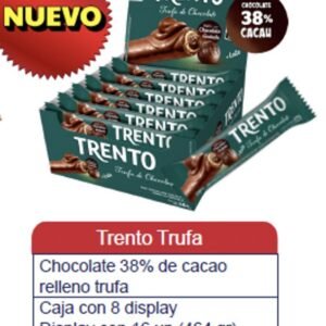 TRENTO TRUFA 8 DISPLAY X 12 UND 464 GR