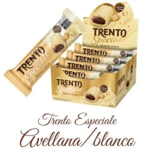 TRENTO SPECIALE AVELLANA BLANCO 8 DISPLAY X 12 UND