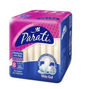 TOALLA HIGIENICA PARA TI NOCTURNA SUAVE CON ALAS X 8UND